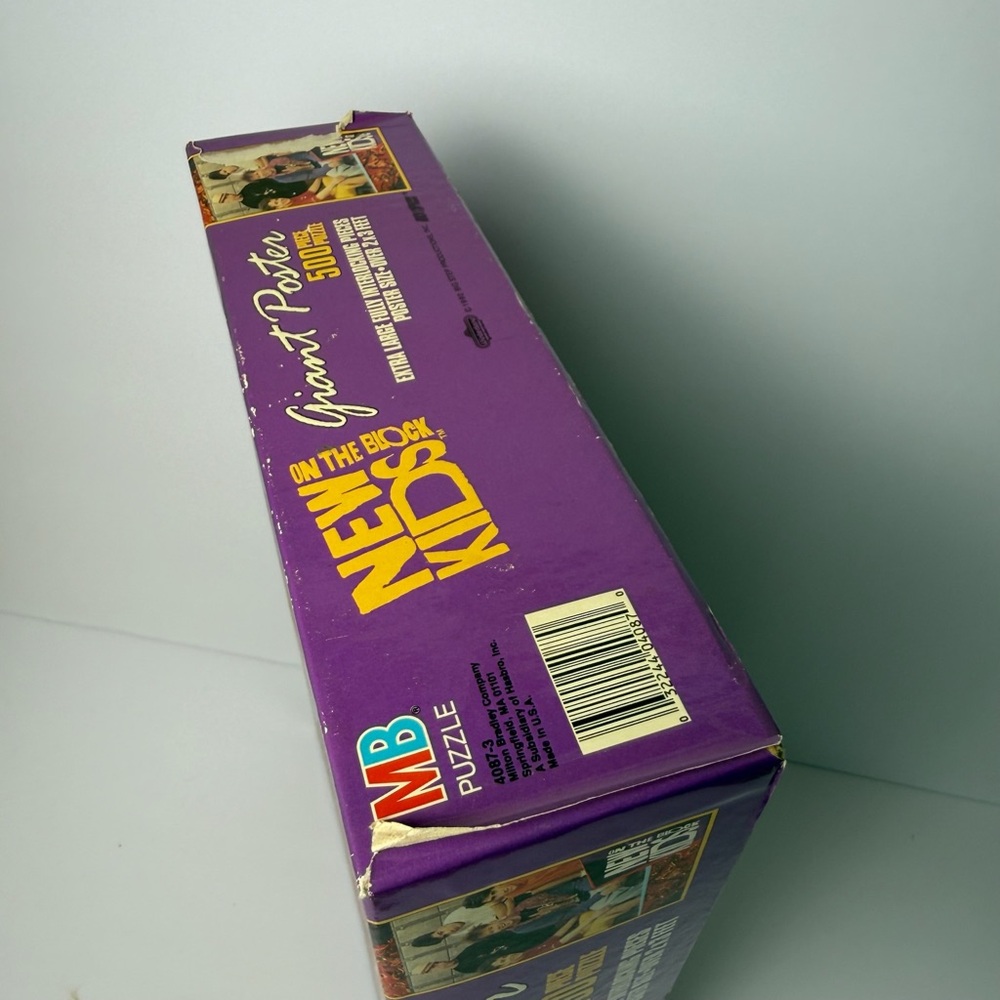 MB Jigsaw Puzzle 1989 Giant 500pc Vintage Puzzle 80s Pop Icon Factory Sealed - Picture 4 of 8